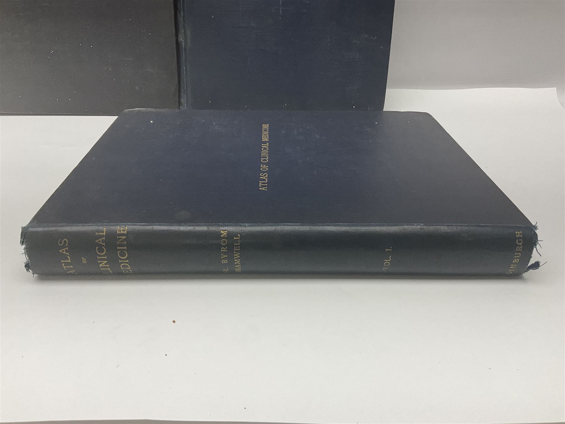 Bramwell, Byrom: Atlas of Clinical Medicine; three volumes, Edinburgh, printed by T & A Constable at the University Press, 1892-96, with numerous colour and black and white illustrations
