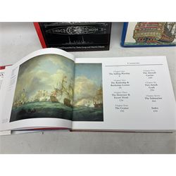Twenty-seven books of maritime and naval interest including Archibald: The Fighting Ship in the Royal Navy; Chant: The History of the World's Warships; Groner: German Warships 1815-1945; books on seapower, destroyers, battleships, cruisers, seamanship etc