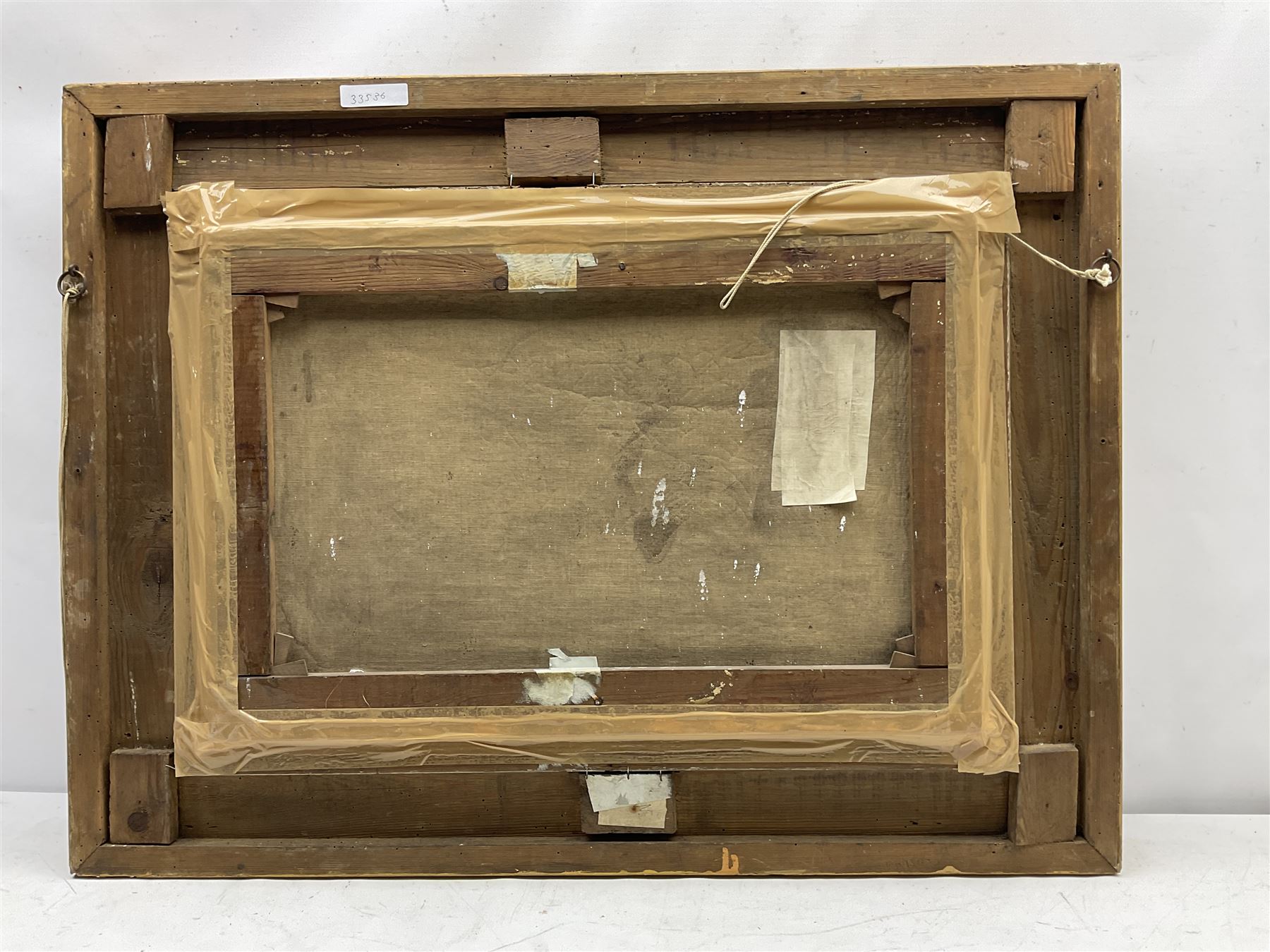 Cyril Tempest (Yorkshire late 19th century): Mast from Shipwreck and Beached Sailing Vessels, pair oils on canvas signed 40cm x 60cm (2)