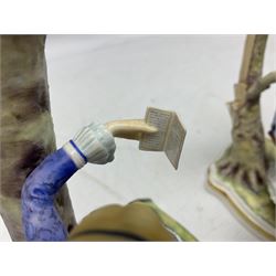 Two Royal Worcester figures from the Victorian Ladies series comprising of Alice and Cecilia, H21cm 