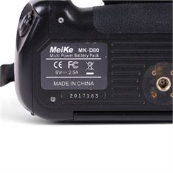 Nikon D80 camera, serial no. 2017183, with Nikon AF Nikkor 1:2.8 35-70mm lens, serial no. 312406, with Sigma carry case