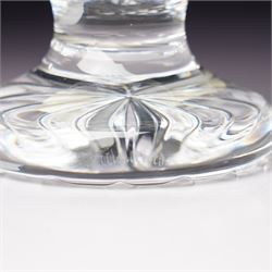 Waterford Crystal 'Pompeii' vase, boxed, H15cm, a Waterford 'Archive' vase, boxed, H18cm, and a collection of other Waterford items, including an ashtray, cake slice, and covered pot (5)