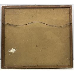 James Joshua Guthrie (Scottish 1874-1952): Figures in the Woods, oil on board unsigned, attributed verso 46cm x 52cm