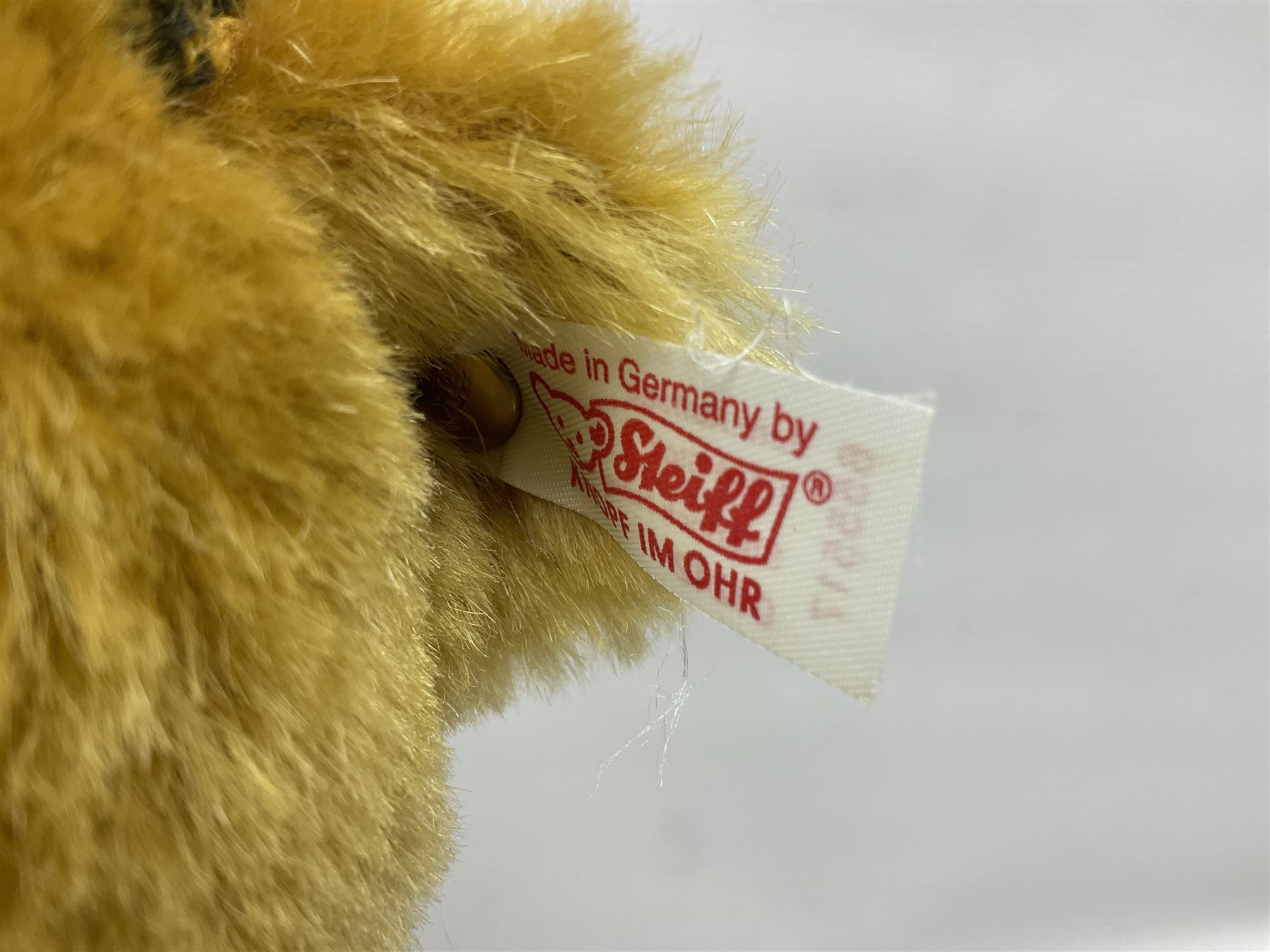 Modern Steiff limited edition teddy bear - Sherlock Holmes No.1242/1500 H35cm; in original box with paperwork