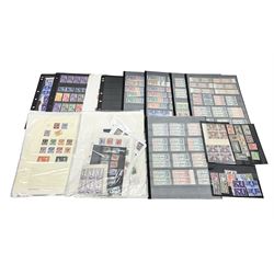 Stamps including various King George VI 