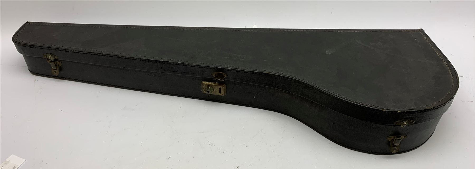  Windsor Popular Model 3 five-string banjo, impressed mark and maker's label and retailer's plaque for 'Leonard Dews 10 Euston Street also 43 Market Street, Blackpool', L89cm, in carrying case  