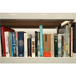 Collection of books to include, motoring, auto-biographies, The Modern Motor Engine I, II & III, cooking, music, fiction and non-fiction