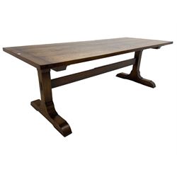 Dorset Oak - large refectory dining tabl