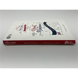 The Royal Mint 'The Great British Coin Hunt Quintessentially British A to Z' 2018 ten pence coin set, in card folder