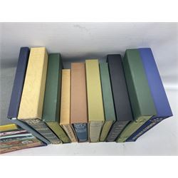 Folio Society; twenty two volumes, to include Cautionary Tales, In Trouble again, Uncle Silas, The Secret History, Sagittarius Rising etc 