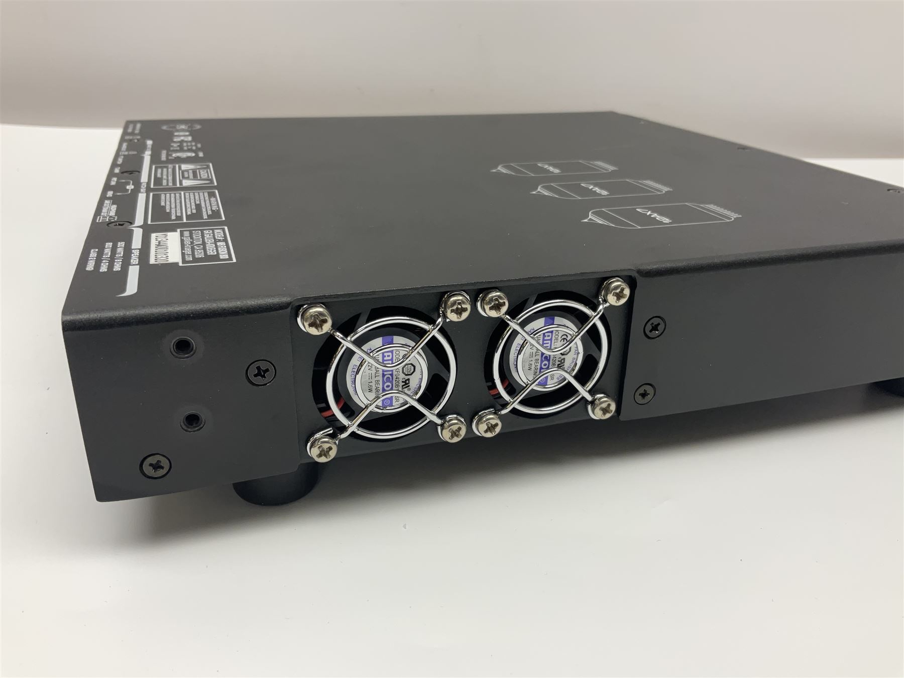Gallien Krueger MB Fusion 800 amplifier still in factory packaging and delivery box; with additional RFB-111 remote foot controller