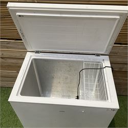Logik  L198CFW20 chest freezer in white  - THIS LOT IS TO BE COLLECTED BY APPOINTMENT FROM DUGGLEBY STORAGE, GREAT HILL, EASTFIELD, SCARBOROUGH, YO11 3TX