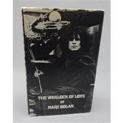  Bolan, Marc: The Warlock of Love, 1st ed. published Lupus Music 1969, with d/w, 1vol  