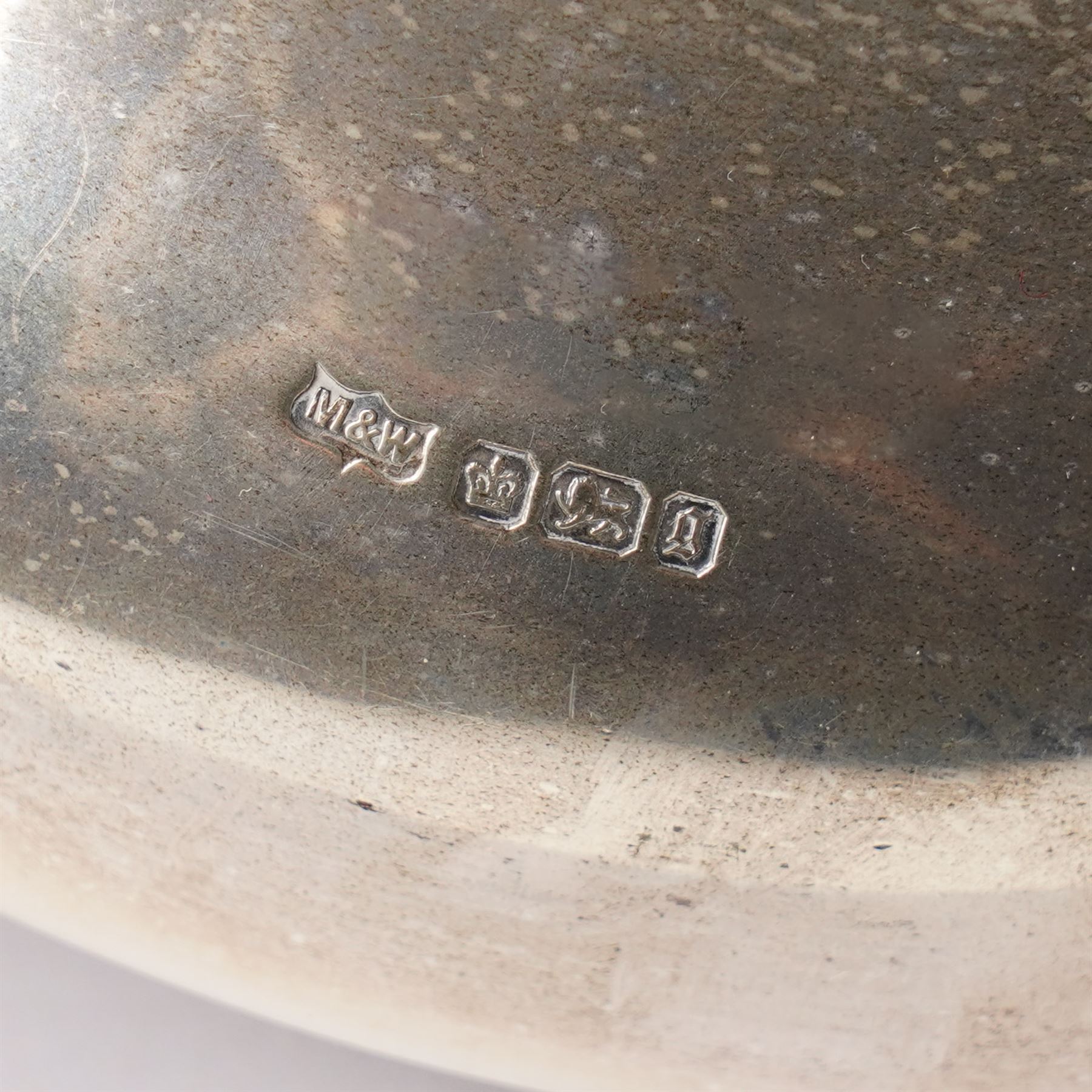 Late Victorian silver muffin dish and cover with fluted rim Sheffield  1899 Maker Mappin & Webb 