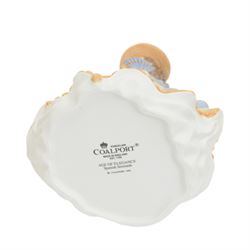 Eighteen Coalport Age of Elegance bisque figurines, including Brighton Promenade, Kensington Parade, Spring Pageant and Mandarin Crescent, mostly boxed