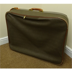  Mulberry Scotchgrain two-wheel suitcase, L77cm x H68cm  