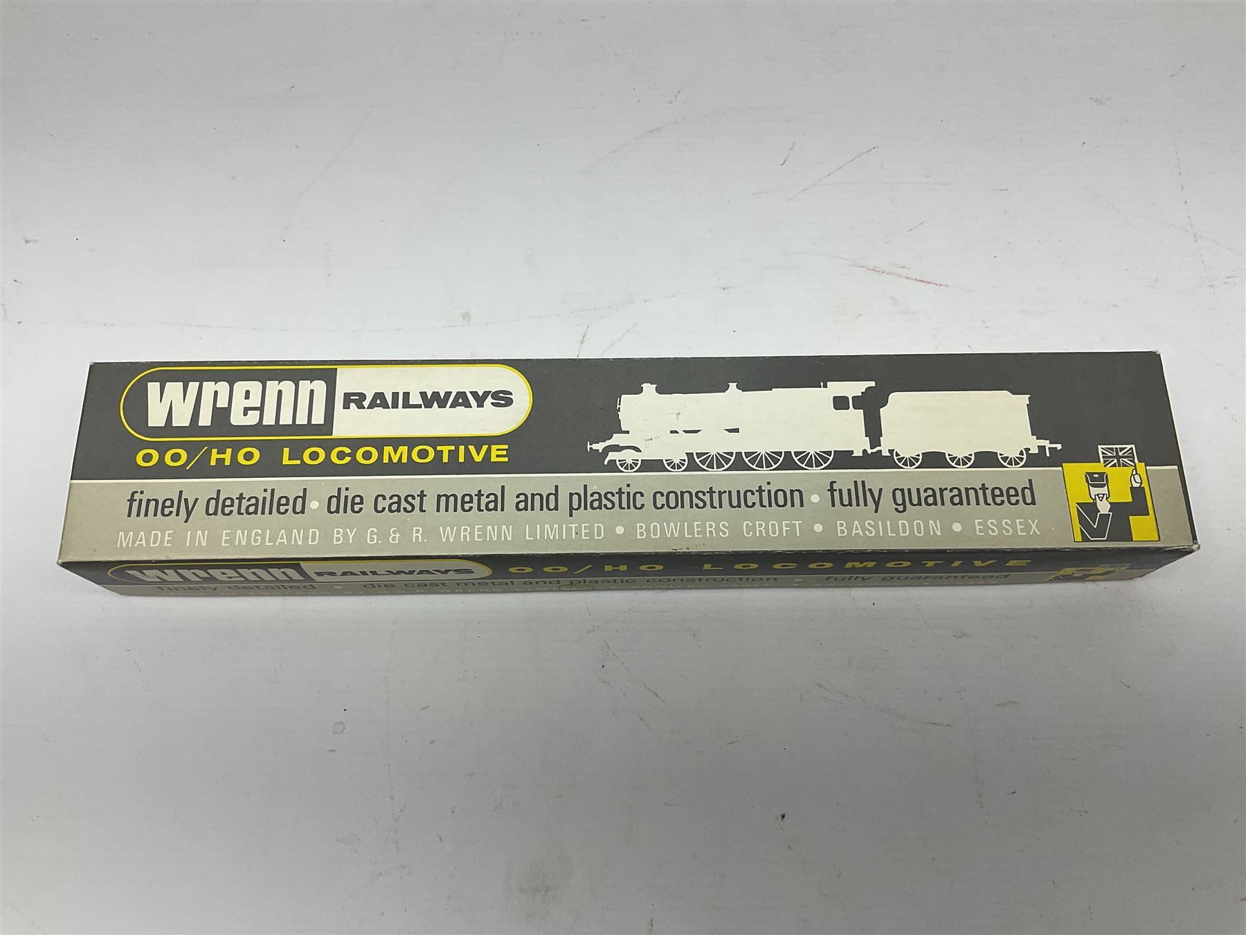 Wrenn '00' gauge - Rebuilt Bulleid Pacific 4-6-2 locomotive 'Eddystone' No.34028 in BR Green with centralised nameplate; boxed with instructions.