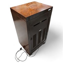 RGD - 1937 walnut cased radiogram, model number. 535 and large collection of records 