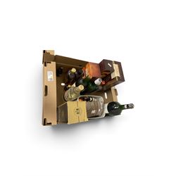 Mixed alcohol, including Glenmorangie 10 year old whisky, Jura whisky, Lanson champagne et...