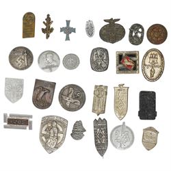 Quantity of German third Reich badges including Gautag der N.S.D.A.P. 1935, Westmark Gauta...
