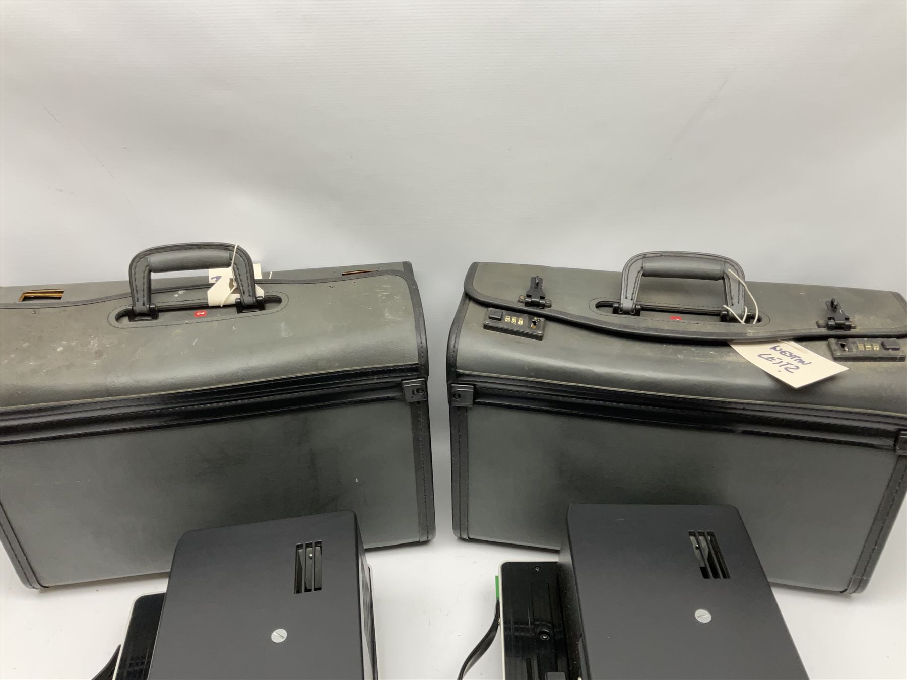 Two cased Leitz Pradovit CA 2500 Slide Projectors 