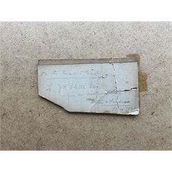 Arthur A Friedenson (Staithes Group 1872-1955): 'On the Road to Exeter', gouache signed and dated '98, original title label verso 30cm x 37cm