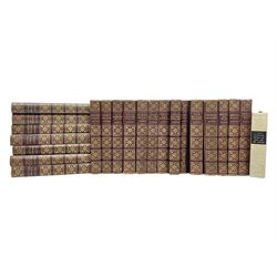 Twenty one volumes of Charles Dickens,  by The Home Library Book company, together with The Readers Digest bedside book of the art of living 