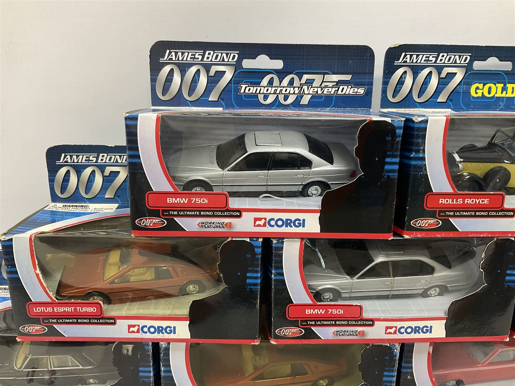 Miniature Corgi James Bond Goldfinger - Rolls Royce, édition Ultimate Bond Collection