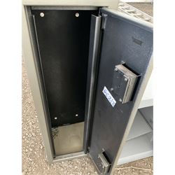 Swat security mini vault safe together  with small gun cabinet  - THIS LOT IS TO BE COLLECTED BY APPOINTMENT FROM DUGGLEBY STORAGE, GREAT HILL, EASTFIELD, SCARBOROUGH, YO11 3TX