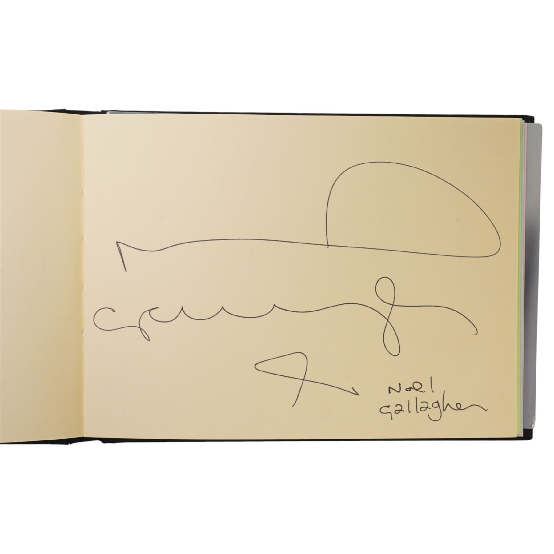 Two autograph books including sporting, entertainment and other autographs including Ricky Tomlinson, Steve Cram, Terence Stamp, members of Groove Armada, Geoffrey Boycott, JLS, Jimmy Carr etc over 120 signatures collected by G4 Security at Jersey Airport 2010-2012 and four menus with signatures of Harold Wilson, Jim Callaghan and other Labour Party politicians etc
