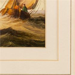 Ronald Cavalla (British 1940-): Dutch Fishing Vessels, pair of oils on board signed 8.5cm x 12.5cm and 12.5cm x 8.5cm (2)