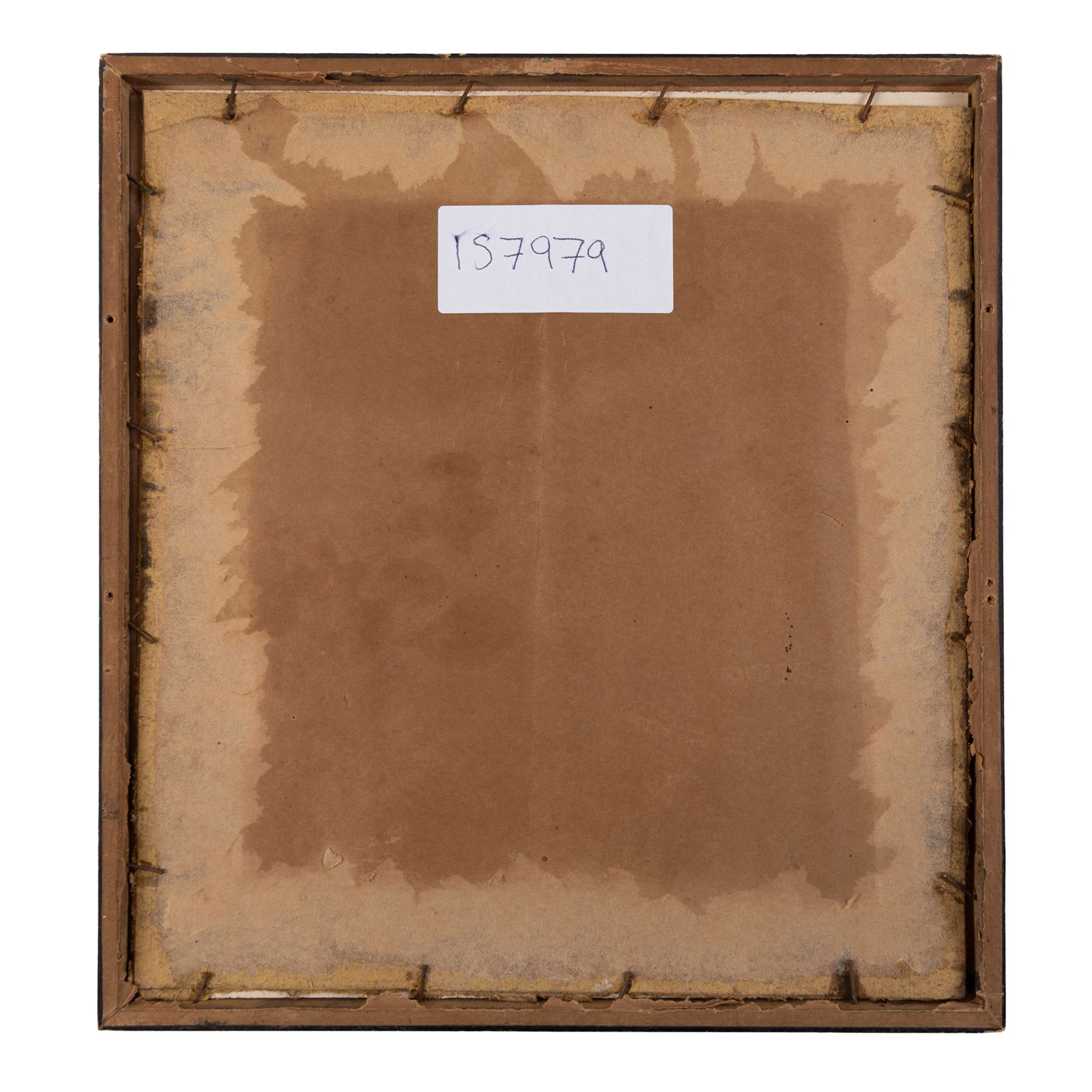 Manner of Willem van de Velde (Dutch 1633-1707): Sailing Boat Battling a Storm, pencil and ink on paper bearing signature 17cm x 15cm 