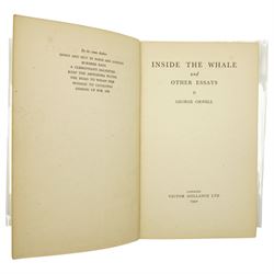 Orwell, George - 'Inside the Whale and other Essays' Victor Gollancz 1940, first edition, ...