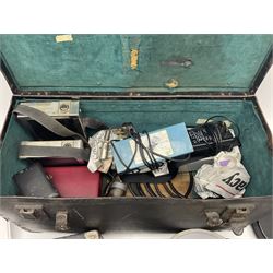 Arriflex 16 camera body, serial no. 11250, three 400ft magazines, cased filter set, 'Angenieux-Zoom Type 4x17.5B F.17.5-70mm' lens, serial no. 1199886 cases and other Addiflex equipment in hard case 