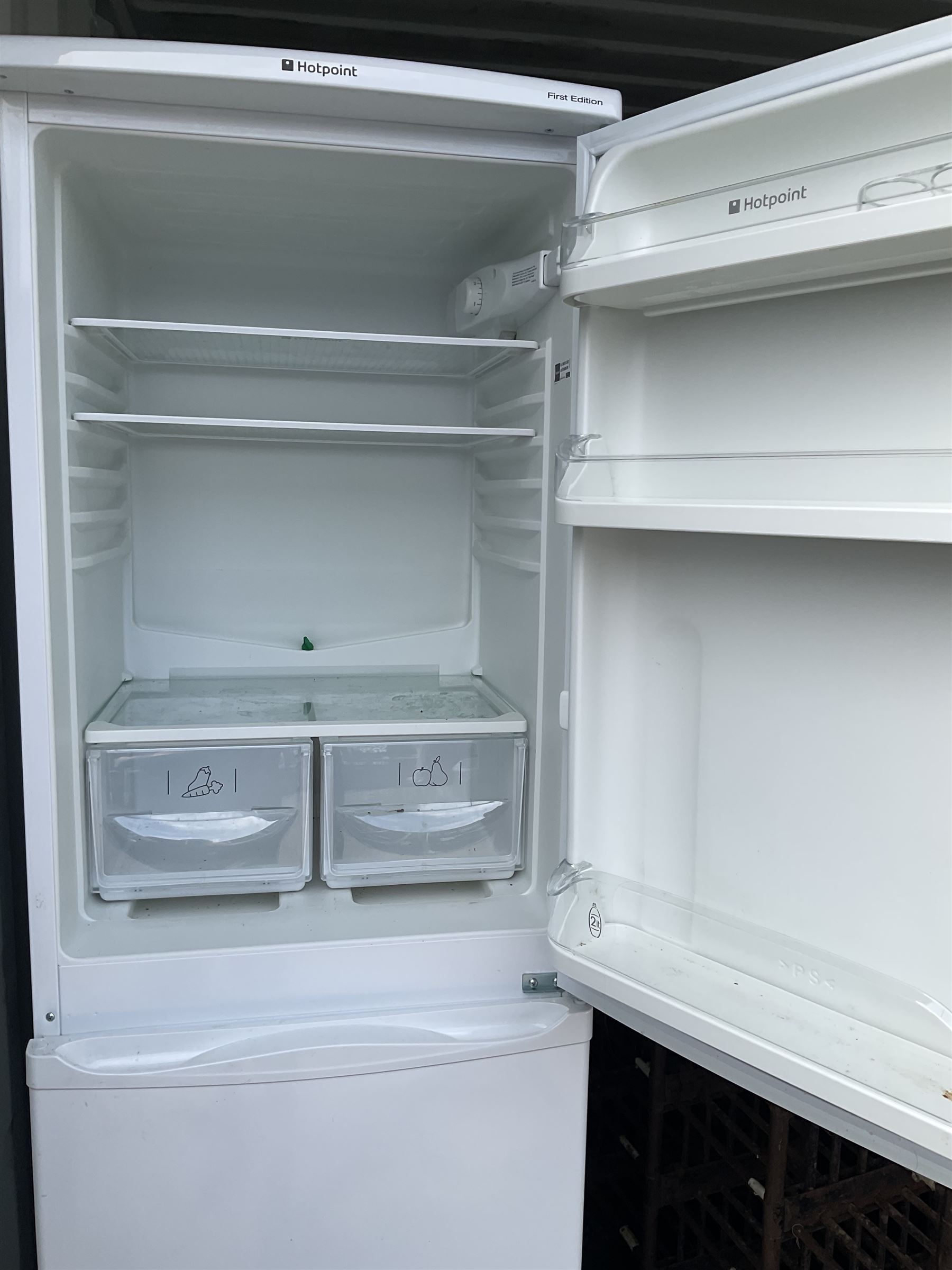 Hotpoint first edition fridge feezer - THIS LOT IS TO BE COLLECTED BY APPOINTMENT FROM DUGGLEBY STORAGE, GREAT HILL, EASTFIELD, SCARBOROUGH, YO11 3TX