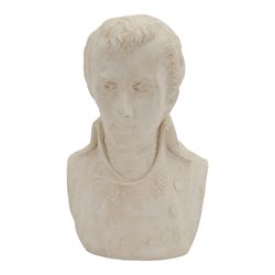 Plaster bust of Napoleon as First Consul. 1799-1804, H40cm
