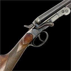 SHOTGUN CERTIFICATE REQUIRED - Belgian .410 folding double barrel hammer shotgun wit 71cm(28