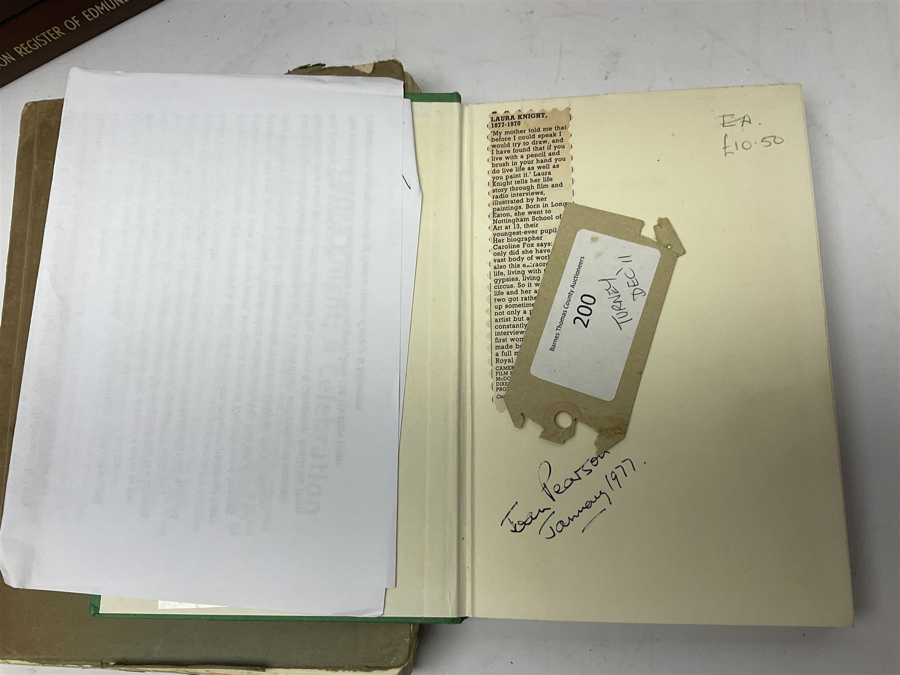 Collection of books, to include four 1920s Great Western Railway publications on Abbeys, Castles and Cathedrals, including three hardback examples, together with The Bible Designed to be Read as Literature, The Register of Edmund Lacy Bishop of Exeter 1420-1455 Vols 1-5, Laura Knight by Janet Dunbar, A Calendar of Cornish Glebe Terriers 1673-1735, The Parliamentary Survey of the Duchy of Cornwall Parts 1 and 2 and two Bradburys Hallmarks books