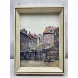Harry Wanless (British c1872-1934): Old Harbourside Buildings Scarborough, watercolour signed 25cm x 18cm
Provenance: direct from the artist's family, part of a collection never previously seen on the market