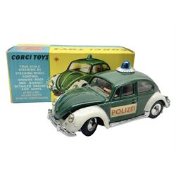 Corgi die-cast model No.492 Volkswagen (Beetle) European 