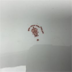 Ten Royal Crown Derby plates all in imari pattern 2451, in various sizes, comprising five D15.5cm, four D18cm and one D23cm