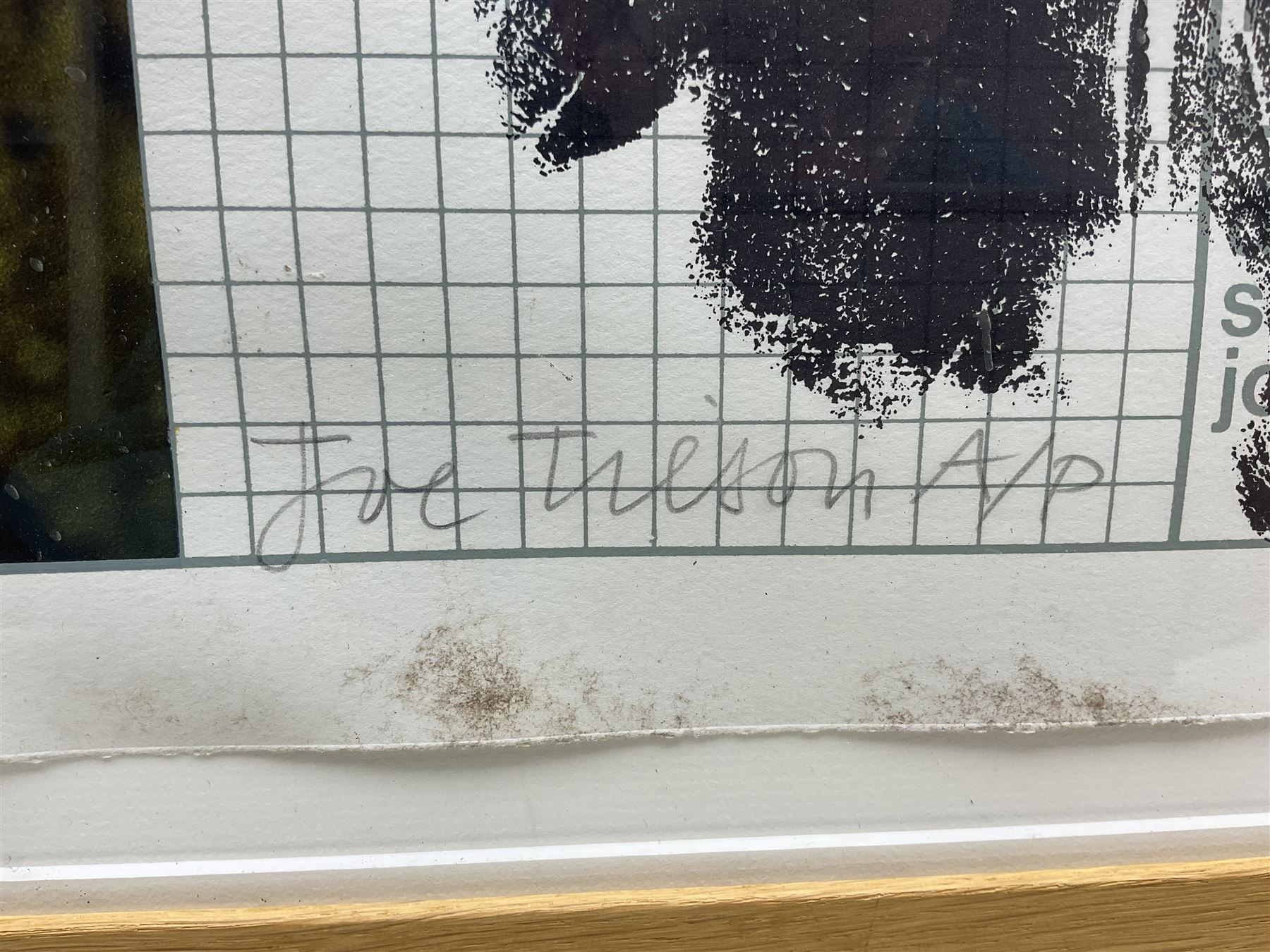 Joe Tilson (British 1928-2023): 'Four Elements - Mudra', artist's proof screenprint and collage signed in pencil 51cm x 60.5cm