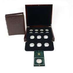 The Royal Mint Channel Islands 'The History of The Royal Navy Collection', set of eighteen...