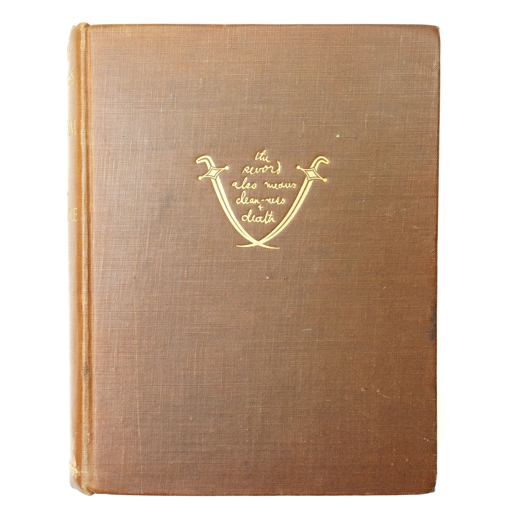  Lawrence, T. E. - 'Seven Pillars of Wisdom: a triumph'. London: Jonathan Cape, 1935. First trade edition with fold-out maps, original brown cloth with gilt lettering