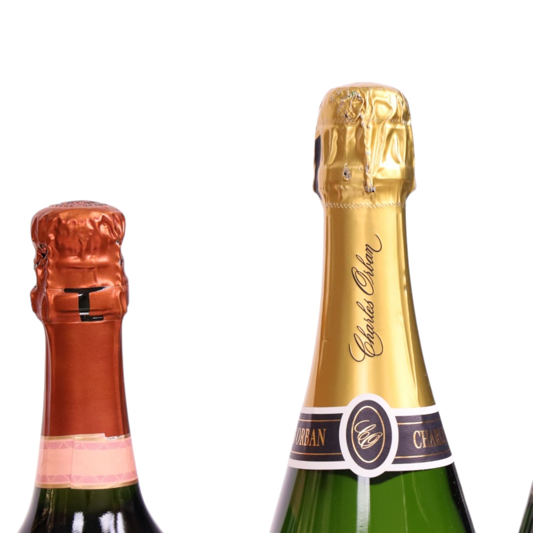 Mix Champagne, including F. Dubois, Moet & Chandon, Charles Orban, Louis Delaunay etc  
