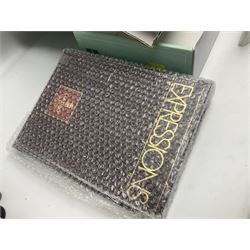 Seven Lladro flowers, comprising Japanese Camelia on base no 5181, Yellow Begonia on base no 5186, Miniature Begonia on base no 5188, Chrysanthemum on base no 5189, California Poppy no 5190.B, Miniature Begonia 5188.B and White Carnation no 5184.B, together with Lladro Spanish Joining pack with 17616 Winter Bell, Additional Lladro parasols and flowers etc 