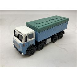Corgi Premium limited edition - three Tippers die-cast models comprising CC10504 ERF KV Tipper - Ketton Cement; CC10102 Foden FG Tipper & Gravel Load; and CC10602 Leyland octopus Tipper; together with three Building britain models comprising 18404 H.E. Musgrove & Sons Ltd. Bedford O Artic Dropside; 07502 Tarmac Land Rover Winch & 2-wheel Trailer; and 12302 Eastwoods Foden FG 8-wheel Platform Lorry; all boxed (6)