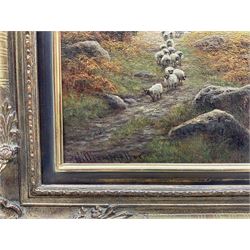 William Mellor (British 1851-1931): 'View near Rydal Westmorland', oil on canvas signed, titled verso 30cm x 45cm