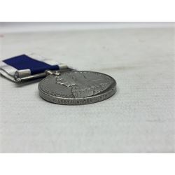 George V Naval long Service and Good Conduct Medal awarded to M.36831 W. Cox R.P.O. H.M.S. Vivid; with ribb