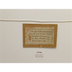 Richard Faulkner (Irish 1917-1988): 'The Tow River Ballycastle', 'The Little Bridge' and Coastal Landscape, three watercolours signed, two titled on labels verso with artist's address, max 26cm x 37cm (3)